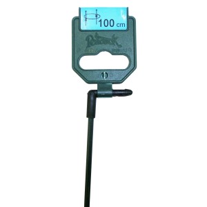 Flexibler Peacock Glasfiber Stützring, 100 cm, für Rankhilfen im Garten.