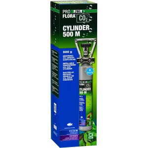 JBL Proflora Cylinder 500 M CO²-Druckgasflasche für Aquarien, Mehrwegflasche.