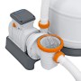 Bestway Flowclear Sandfilteranlage mit Zeitschaltuhr für Pools bis 60.500 l.