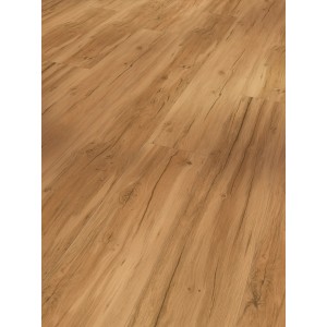 Parador Vinyl Trendtime 6 Eiche Memory Natur, gebürstet und gefast. Detailansicht des Vinylbodens.