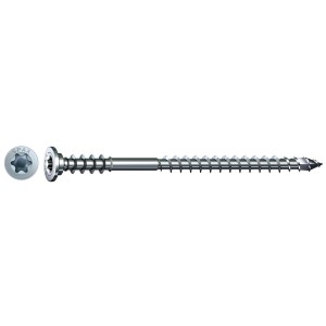 Spax Justierschraube 6x80 mm, Wirox-beschichtet, mit T-Star Plus Flachkopf für Holzunterkonstruktionen.