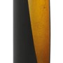 Moderne Eglo Tischleuchte Barbotto in Schwarz-Gold. Design-Tischlampe aus Stahl, 41 cm hoch.