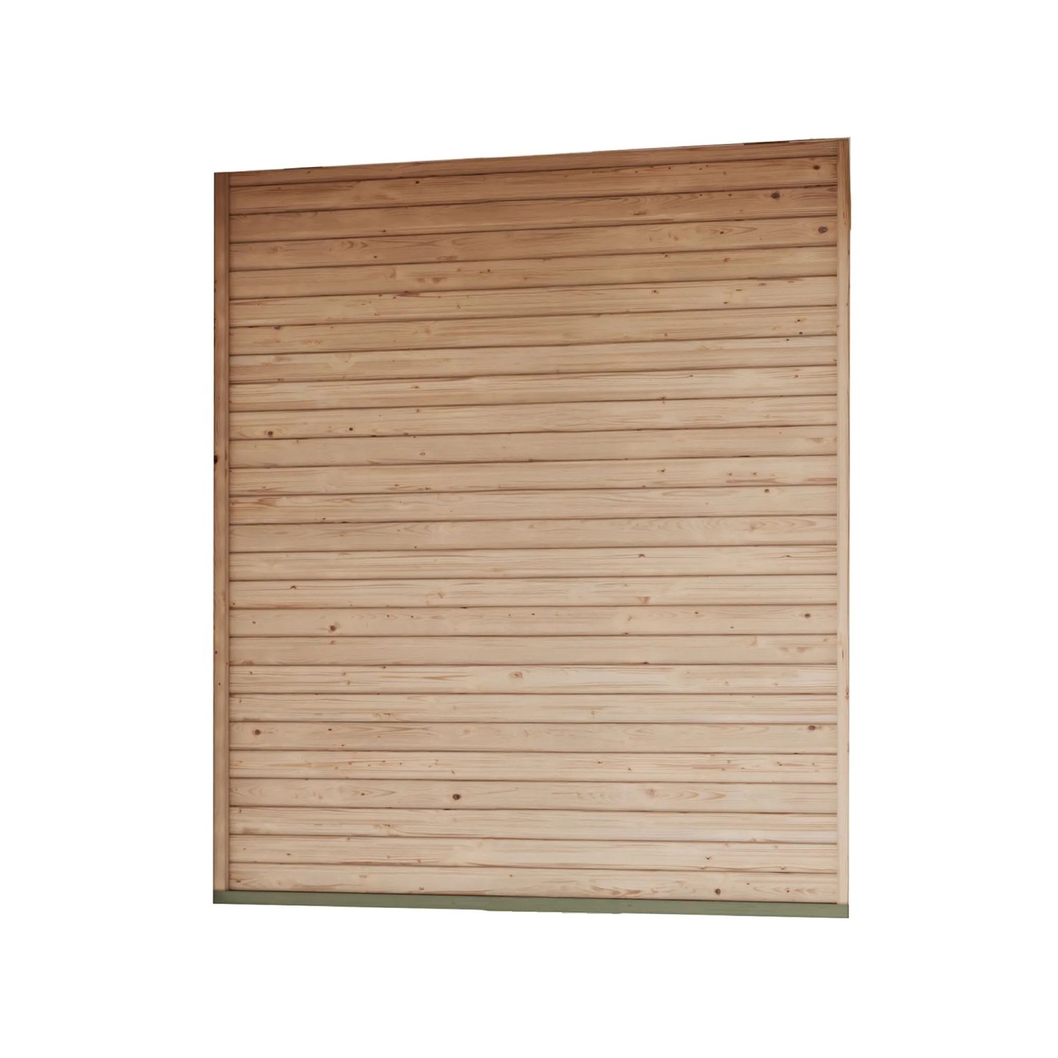 Karibu Seitenwand geschlossen für Pavillon Kvadrat 231 cm x 231 cm Natur