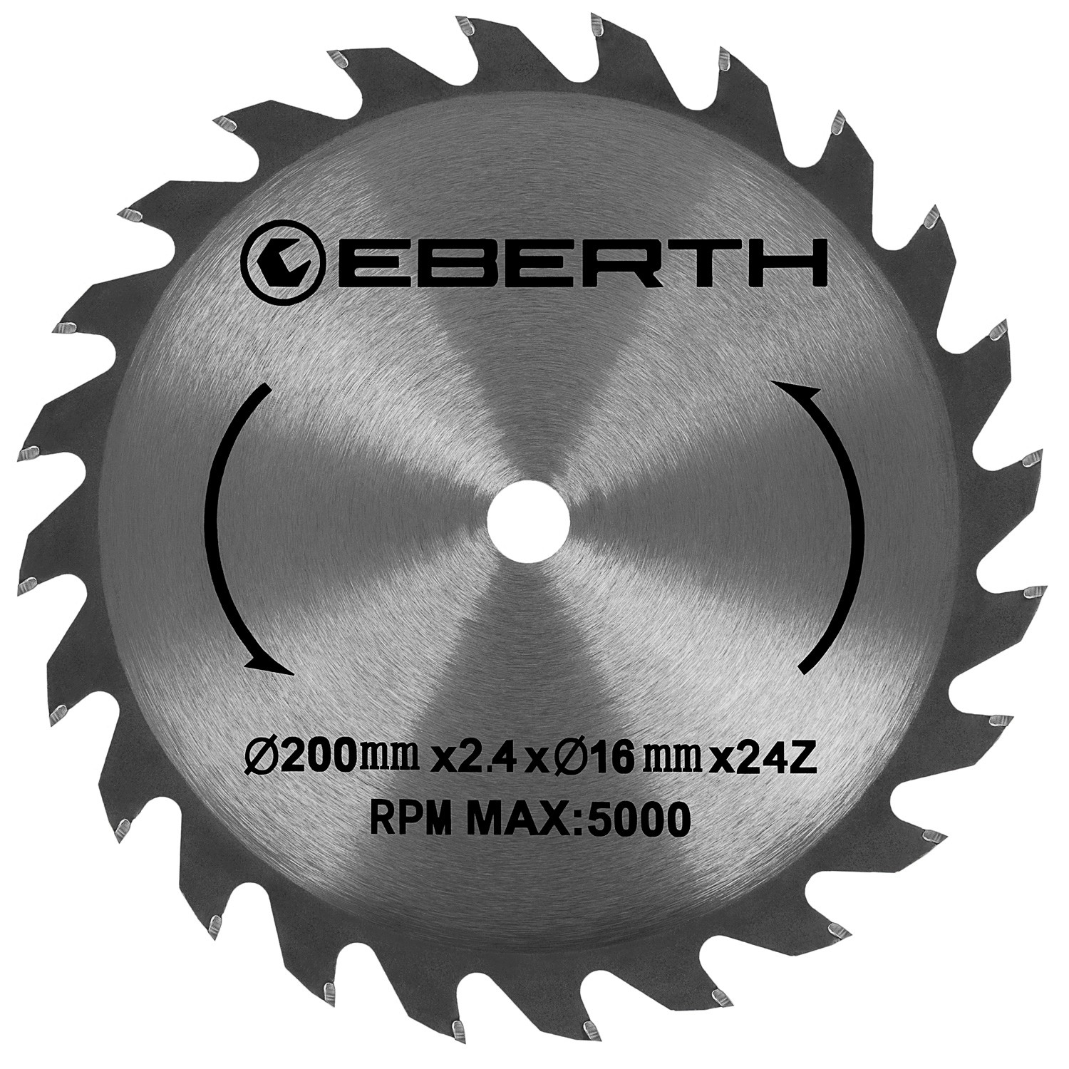 EBERTH Kreissägeblatt 200mm Durchmesser 30mm Bohrung 3,4mm Schnittbreite günstig online kaufen