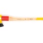 Ochsenkopf Axt Spalt-Fix OX 648 H-2508 mit Hickorystiel, gelb/rot, 80 cm
