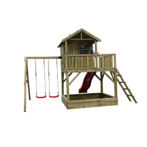 Prestige Garden Doppelschaukelanbau Doppelschaukel-Modul KDI für Prestige Garden Stelzenhäuser