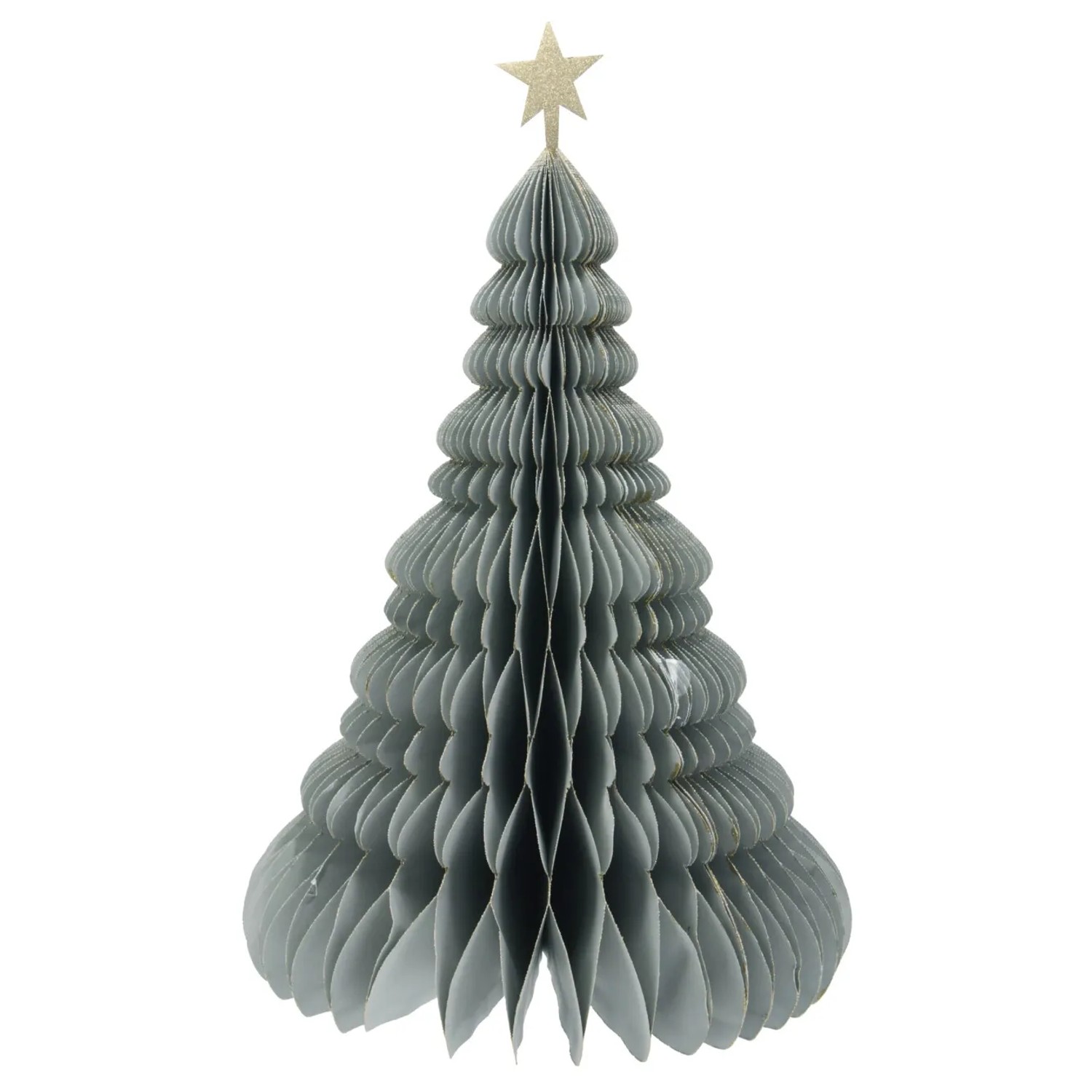 Deko-Baum aus Wabenpapier 3-fach Sortiert 40 cm Mehrfarbig