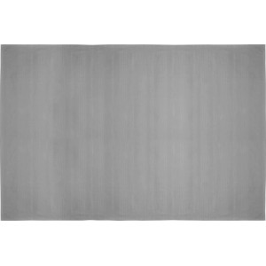 Graue Baumwolldecke (150x250 cm), ideal als Tagesdecke und Deko.