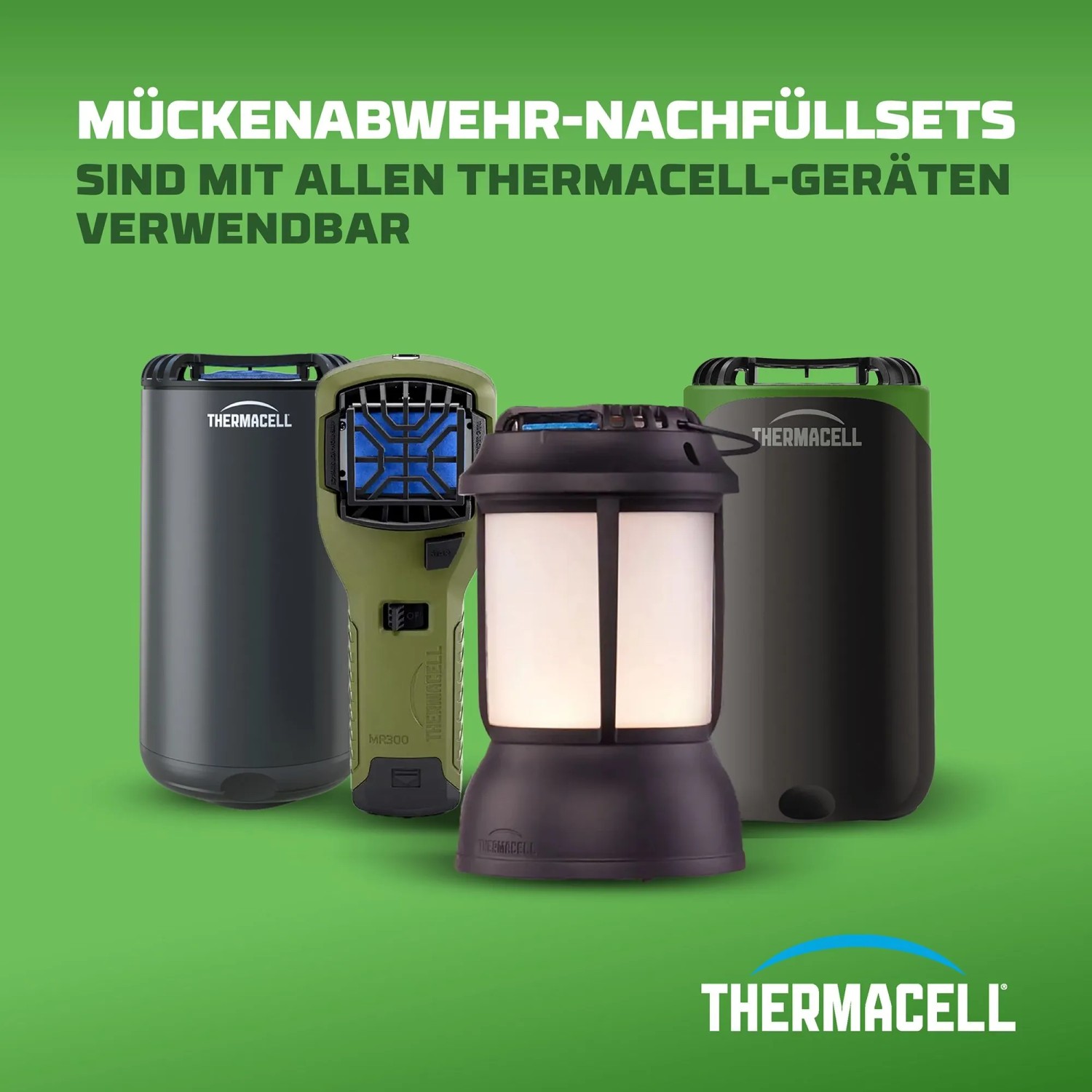 Thermacell Mückenabwehr Nachfüllpackung für 12h Schutz in verschiedenen Geräten.