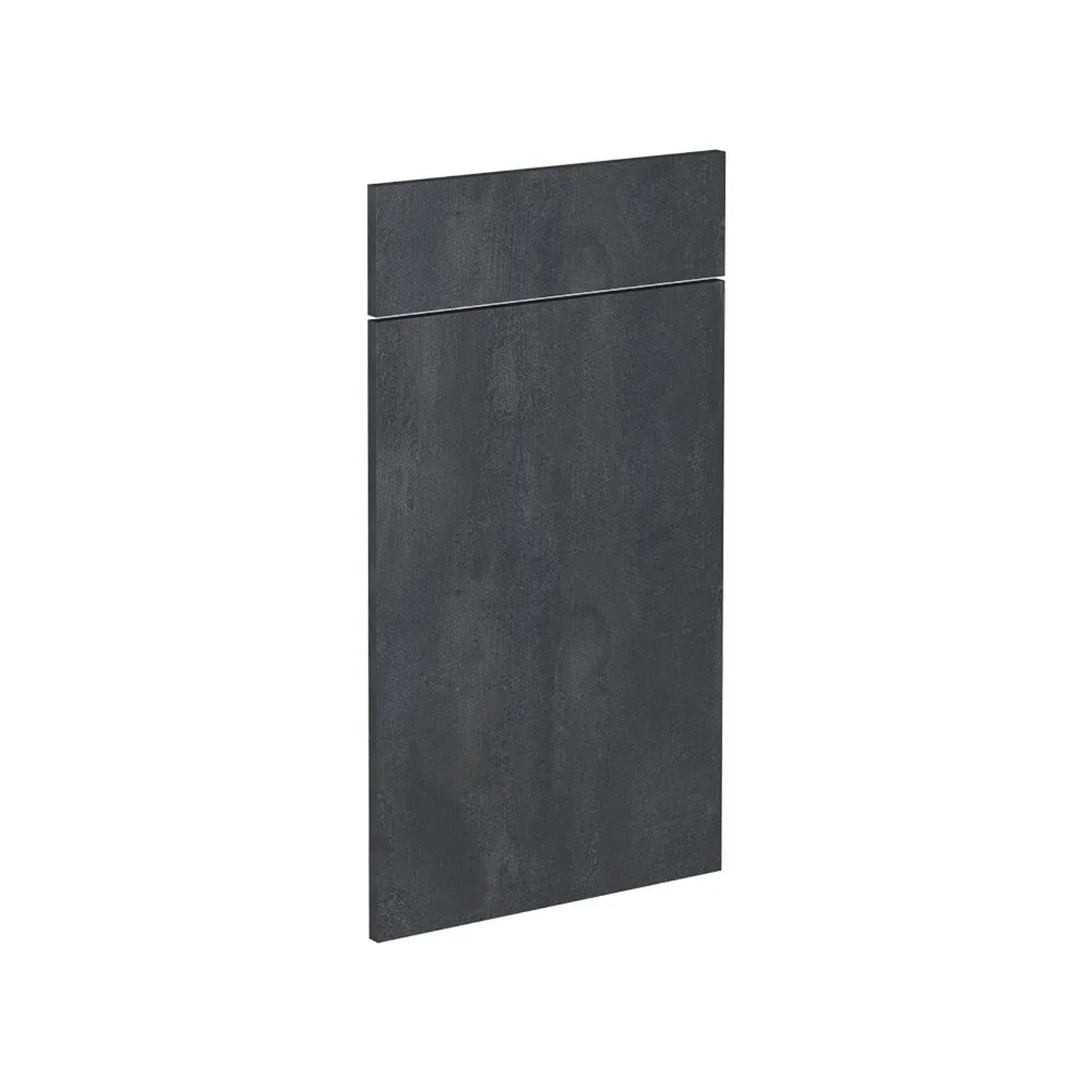 Vicco Küchenfront R-Line Schwarz Beton 40 x 71 Möbelfront für den SchuBunterschrank Art Nr 42811