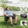 WOLTU Campingstuhl Klappbar Leicht mit Hochlehne Kühltasche Getränkehalter_9