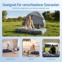 SoBuy Luftmatratze OGS32-II-HG-P01: Camping Luftbett für 1 Person, vielseitig einsetzbar.