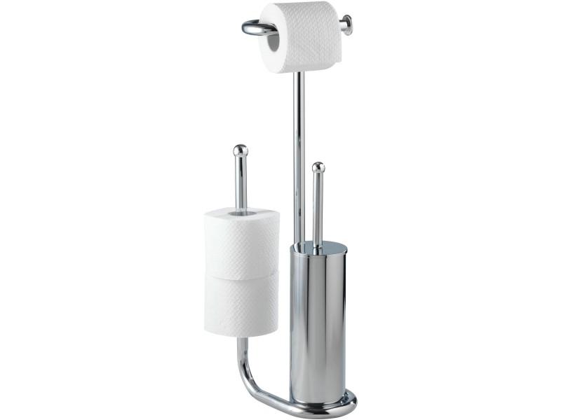 Wenko Stand bei OBI Universalo WC-Garnitur Chrom kaufen