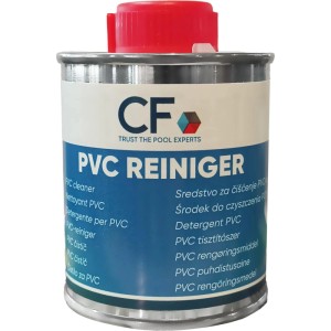 PVC Reiniger 125ml für Pool Verrohrung kaufen. Reinigt und entfettet PVC-Rohre vor der Verklebung.