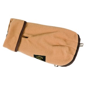 Fashion Dog Fleece-Hundemantel Camel/Beige 60 cm