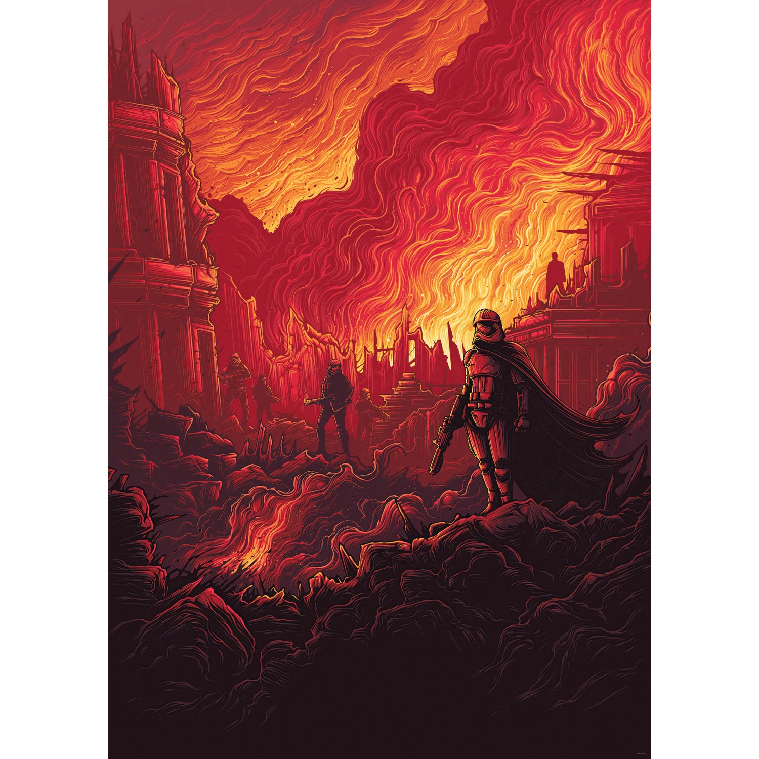 Disney Fototapete Star Wars First Order Rot 200 x 280 cm 612090 günstig online kaufen