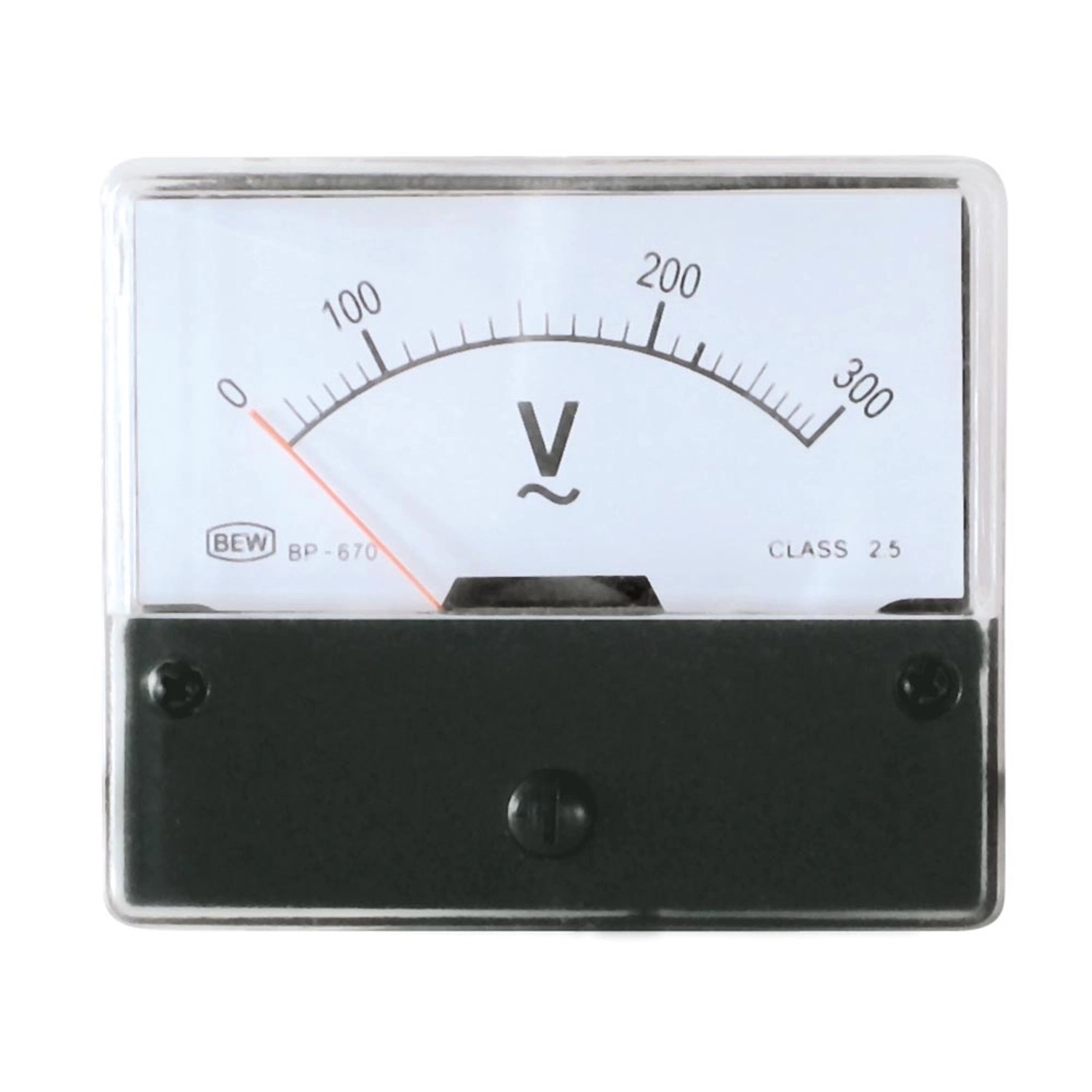 Blanko Voltmeter 0-300 V AC Zum Einbau