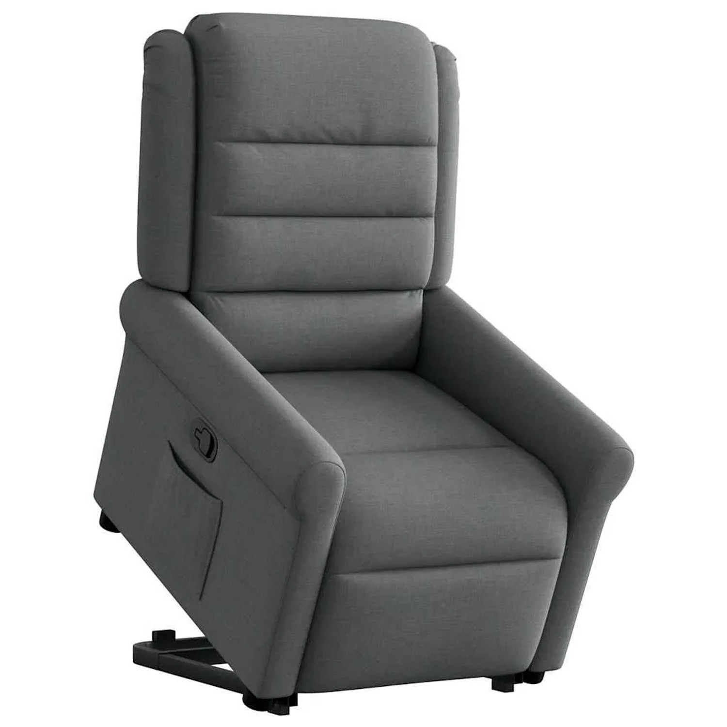 vidaXL Relaxsessel mit Aufstehhilfe Dunkelgrau Stoff 3303315 günstig online kaufen