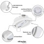 Oktaplex Dijon Einbauspot Set, 12er, schwenkbar, neutralweißes LED Modul, für Deckenmontage.