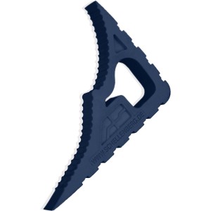 Schellenberg Türstopper, dunkelblau, aus Kunststoff. Keilform mit Zacken für sicheren Halt.