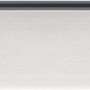Mydeco Gardinenstange in Edelstahl-Optik, 160 cm lang, für Gardinen-Gleiter.
