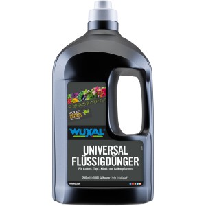 Wuxal Universaldünger 2L im Kanister: Flüssigdünger für Garten, Topf und Balkonpflanzen.