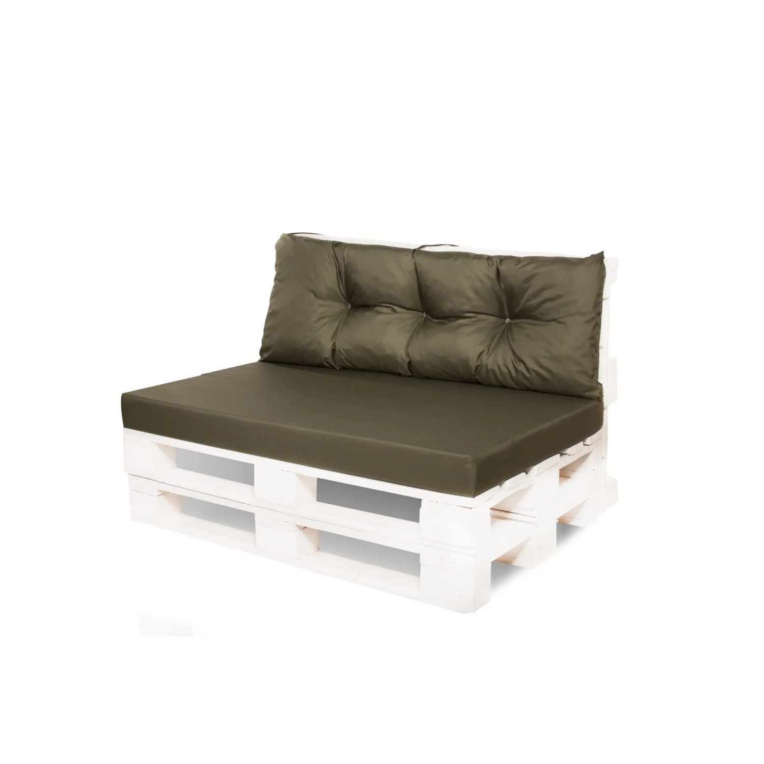 Setgarden Mix Set Palettenkissen 120x80x10cm Sitzkissen + Rückenkissen 120x günstig online kaufen