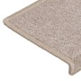 vidaXL Stufenmatten 15 Stk 65x21x4 cm Taupe Rechteckiger Rand 134573_7