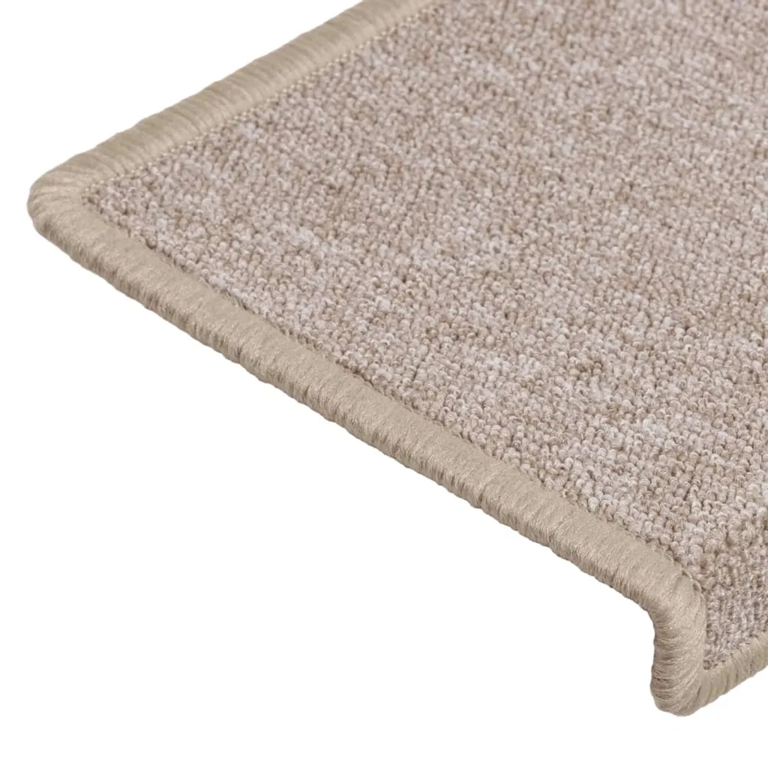 vidaXL Stufenmatten 15 Stk 65x21x4 cm Taupe Rechteckiger Rand 134573_7