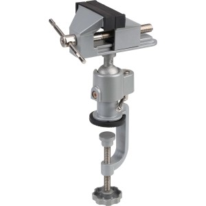 LUX Präzisionsschraubstock Comfort, drehbar, für Werkbank & Modellbau.