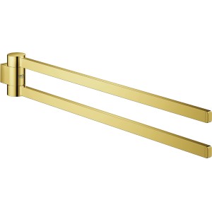 Grohe Selection Handtuchhalter, 2-armig, schwenkbar, in Cool Sunrise (Goldton).