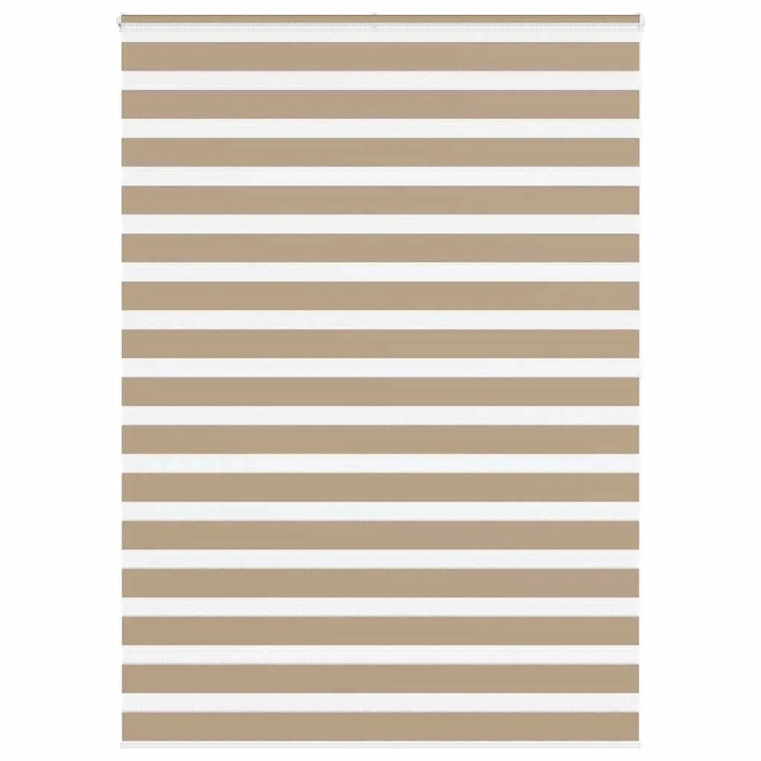 vidaXL Doppelrollo Sandbraun 155x200 cm Stoffbreite 150,9 cm Polyester 4014 günstig online kaufen