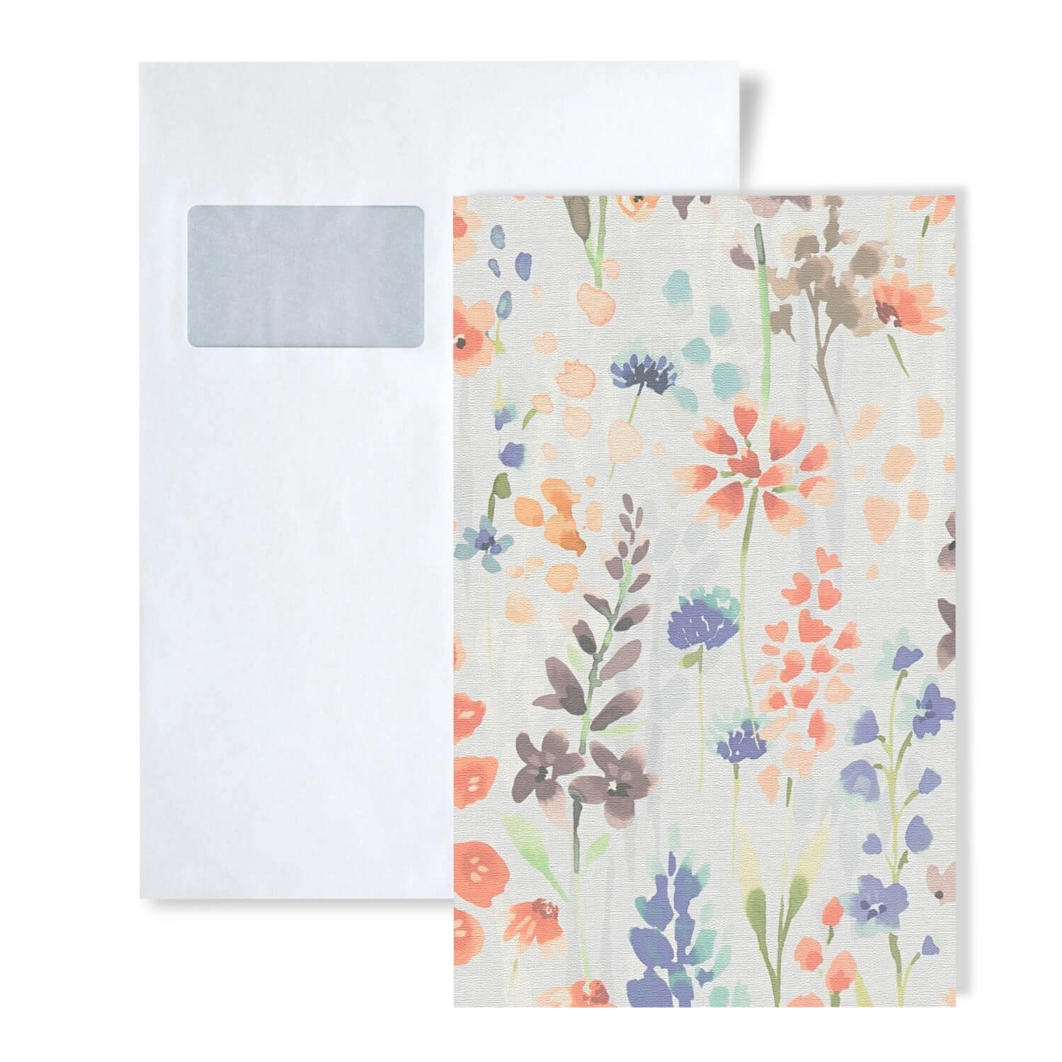 PROFHOME 1 MUSTERSTÜCK S-396063-GU DIN A4 MUSTER der Aquarell-Stil Tapete günstig online kaufen