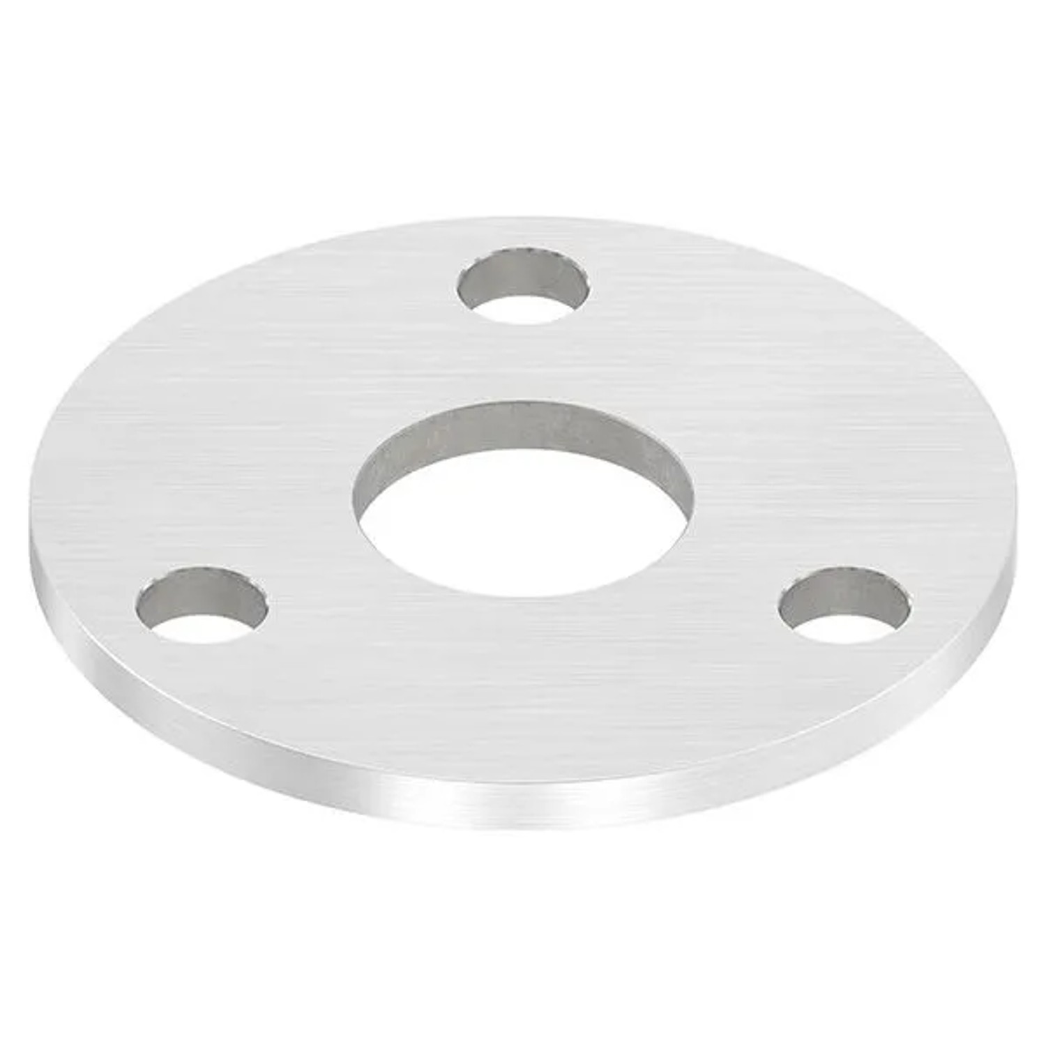FeNau Ankerplatte Ø 100 X 6mm Mit Längsschliff V2A