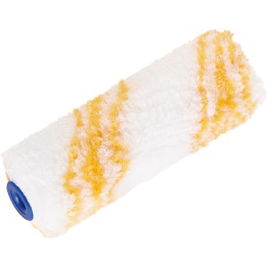 LUX Dispersionswalze, 10 cm, Polyamid, glatt, 2er-Set. Farbwalze für Dispersions- und Latexfarben.