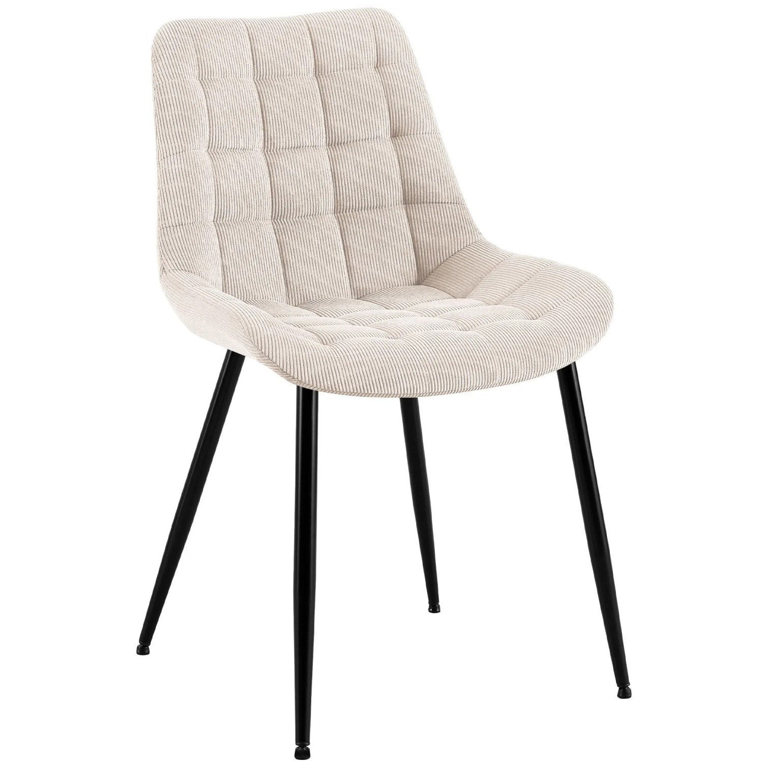 CLP Esszimmerstuhl Sardna Cord Creme