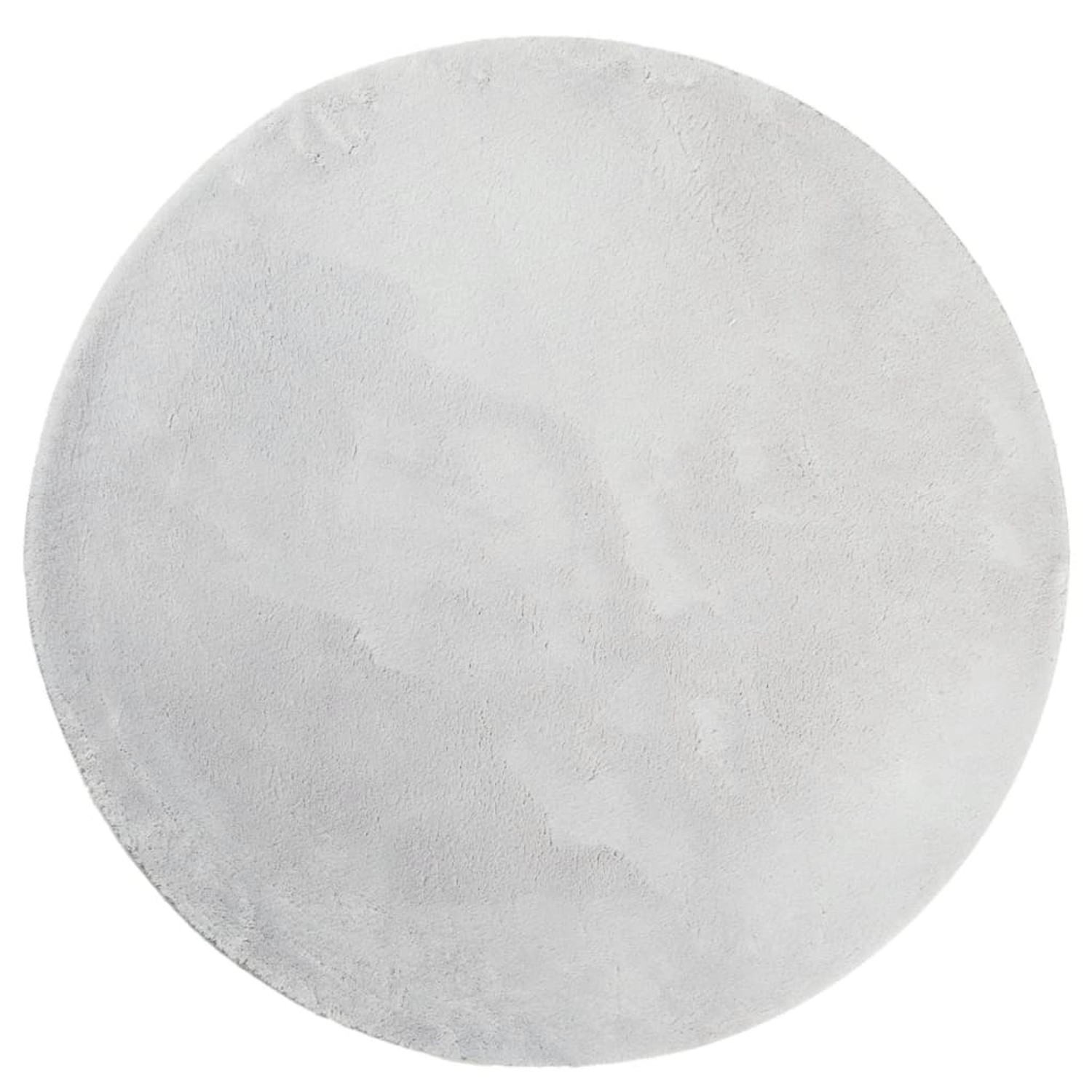vidaXL Teppich Huarte Kurzflor Weich Und Waschbar Grau  160 Cm 1931305 günstig online kaufen