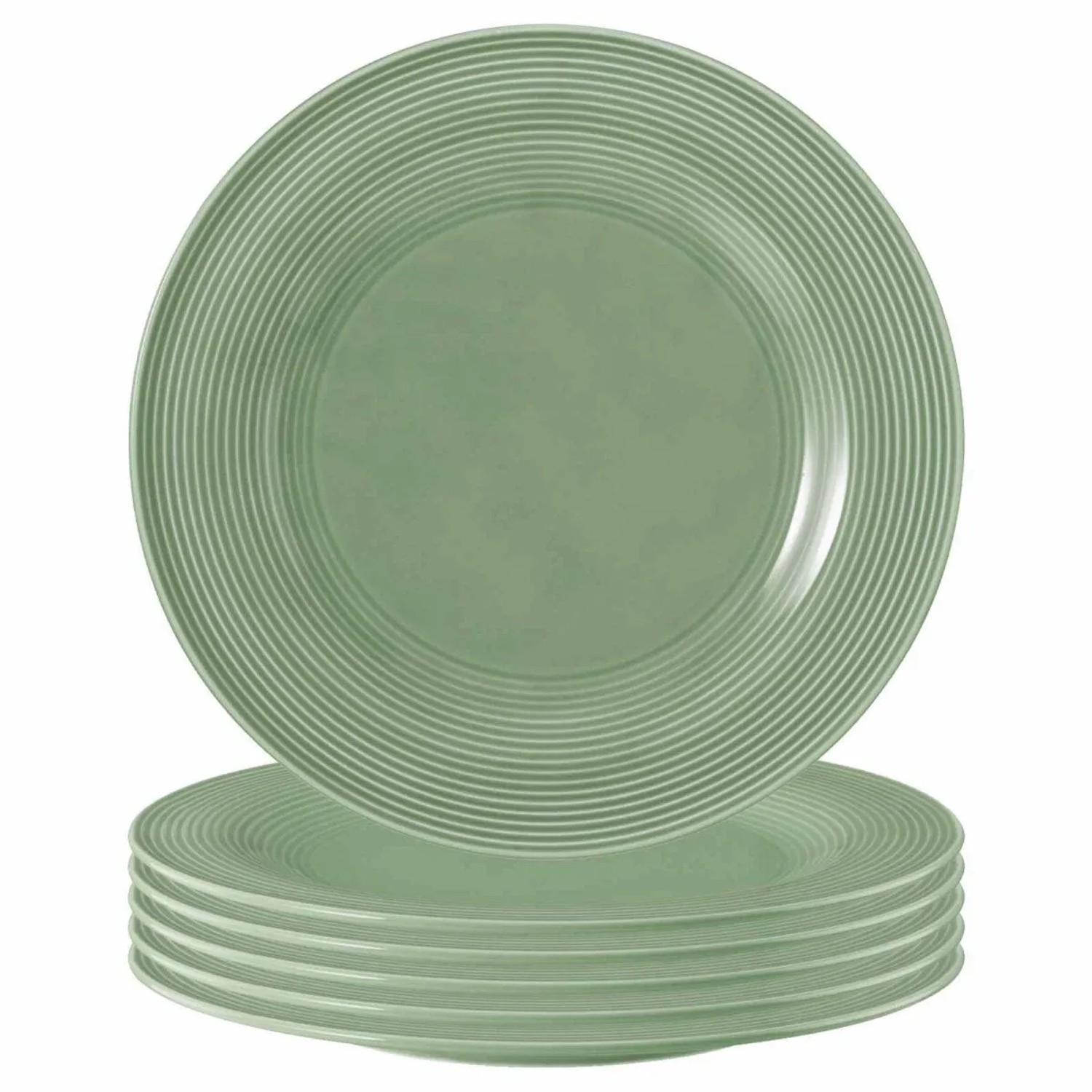 Seltmann Weiden Beat Color Glaze Speiseteller 27,7 cm 6er Set Salbeigrün