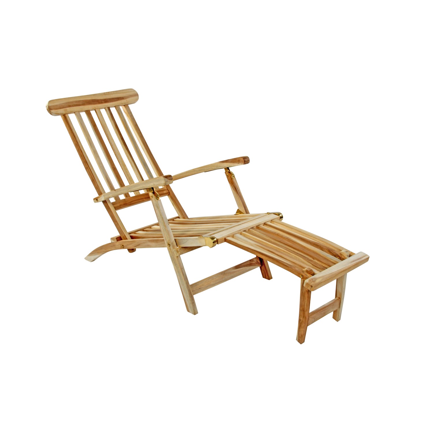 SAM Gartenliege klappbar Teakholz Deckchair 150 cm PUCCON günstig online kaufen