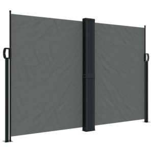 vidaXL Seitenmarkise Ausziehbar Anthrazit 160x1000 cm 4004733