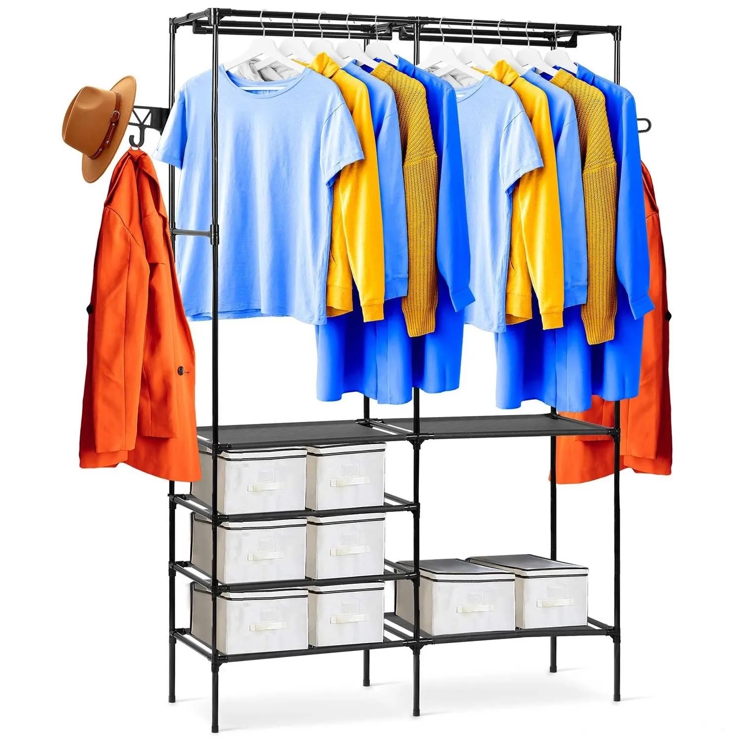 Massido 686600 Stehgarderobe Schwarz