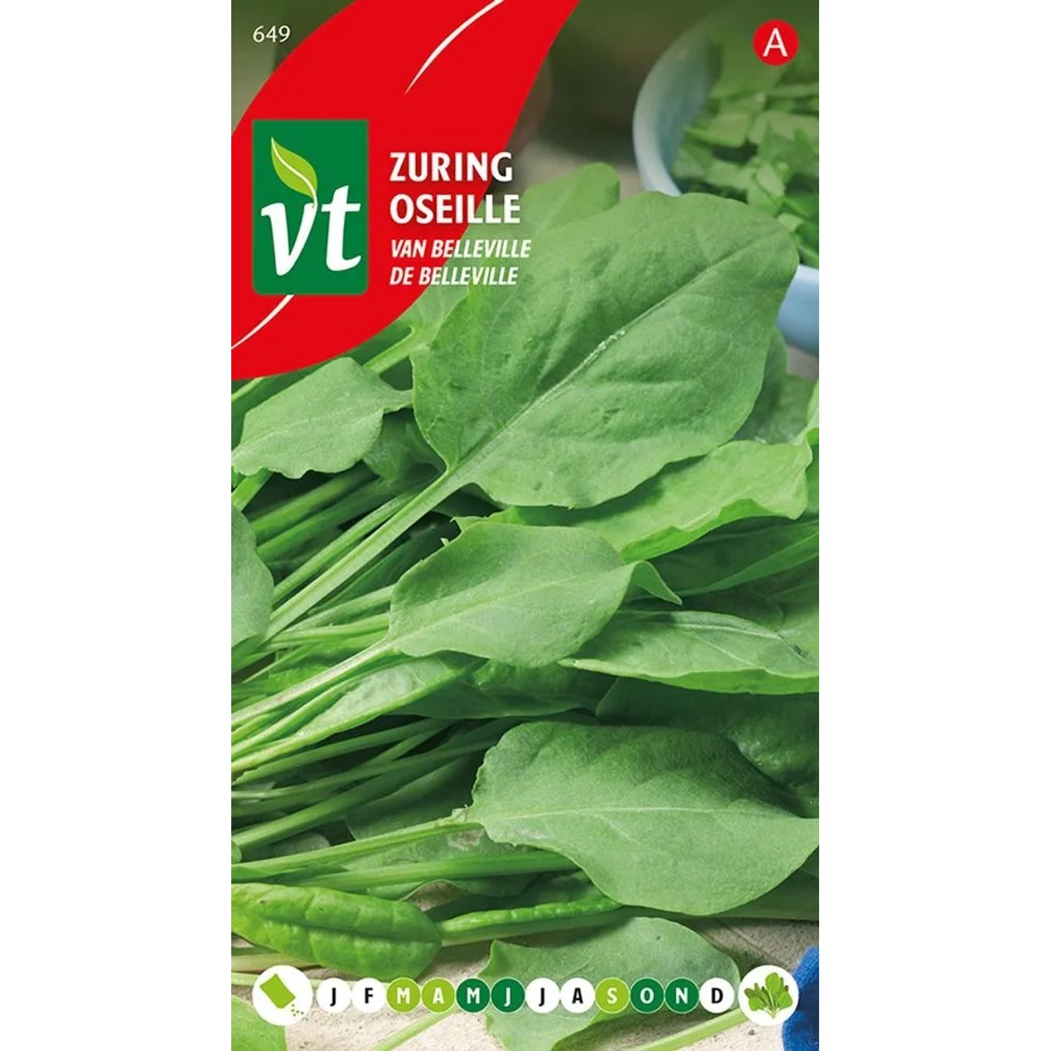 Sauerampfer Van Belleville SamenCa. 3 grHoher Gehalt an Vitamin C