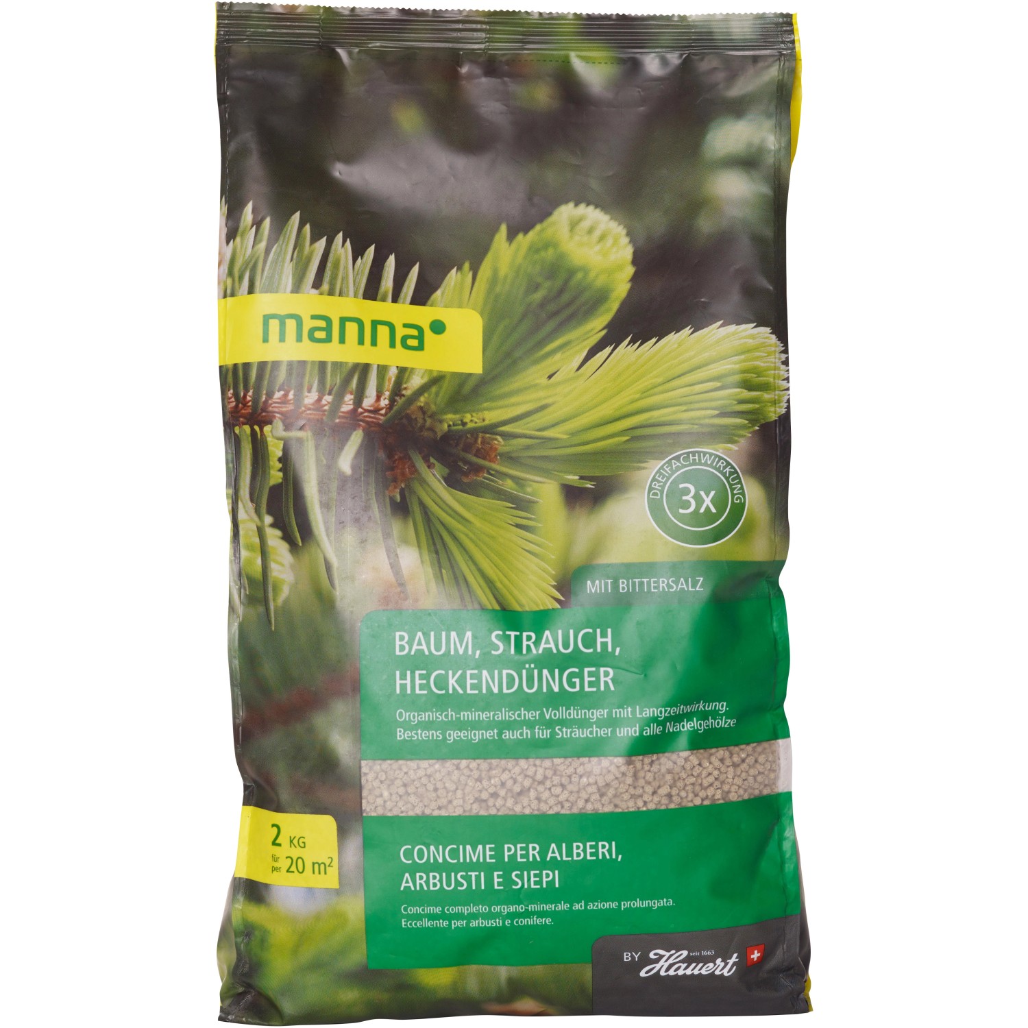 Manna Baum-, Strauch-, Heckendünger 2 kg