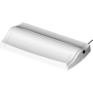 Weiße Tetra AquaArt LED 60 l Aquarium Abdeckung aus Kunststoff.