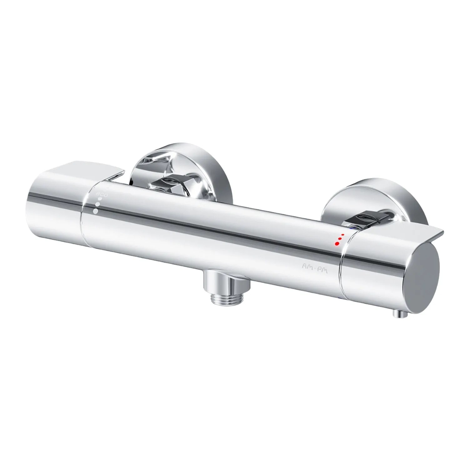 AM.PM X-Joy Thermostat Duscharmatur aus Chrom, Mischbatterie für Dusche.