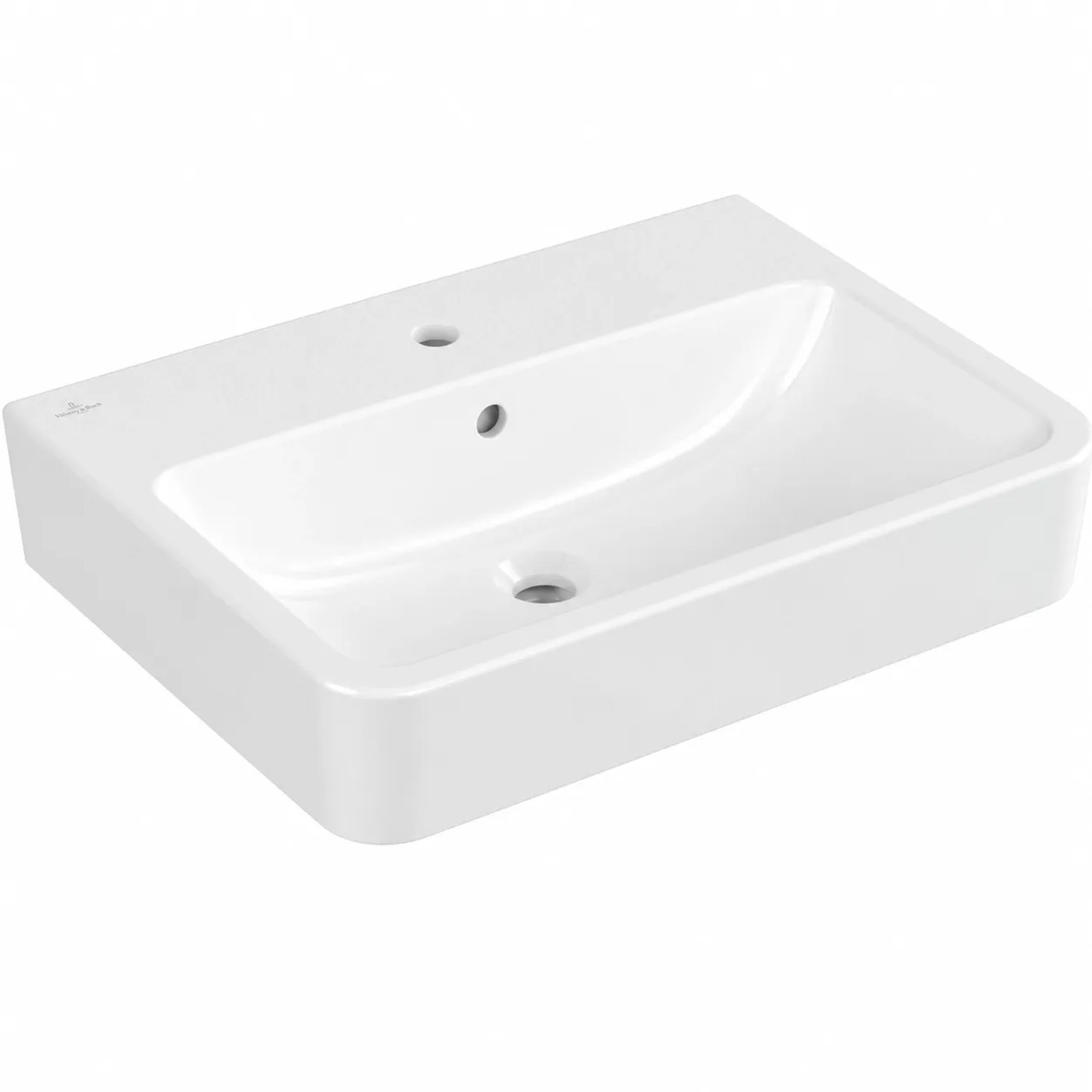 Villeroy & Boch Waschbecken ONovo 60CM mit Überlauf Weiß