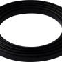 Schwarze KÖRO Profildichtung 42x64x6,5 mm für Ablaufventil 1 1/4