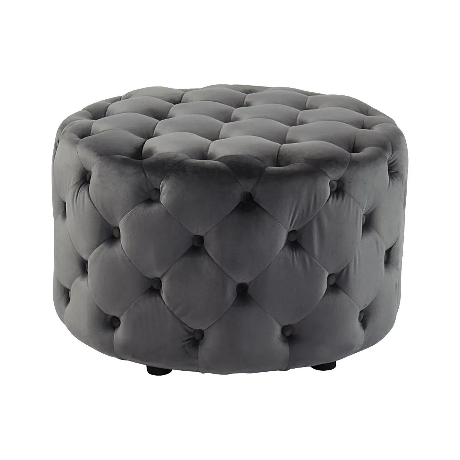 Vente-unique Sitzhocker Fourca Grau 60 cm