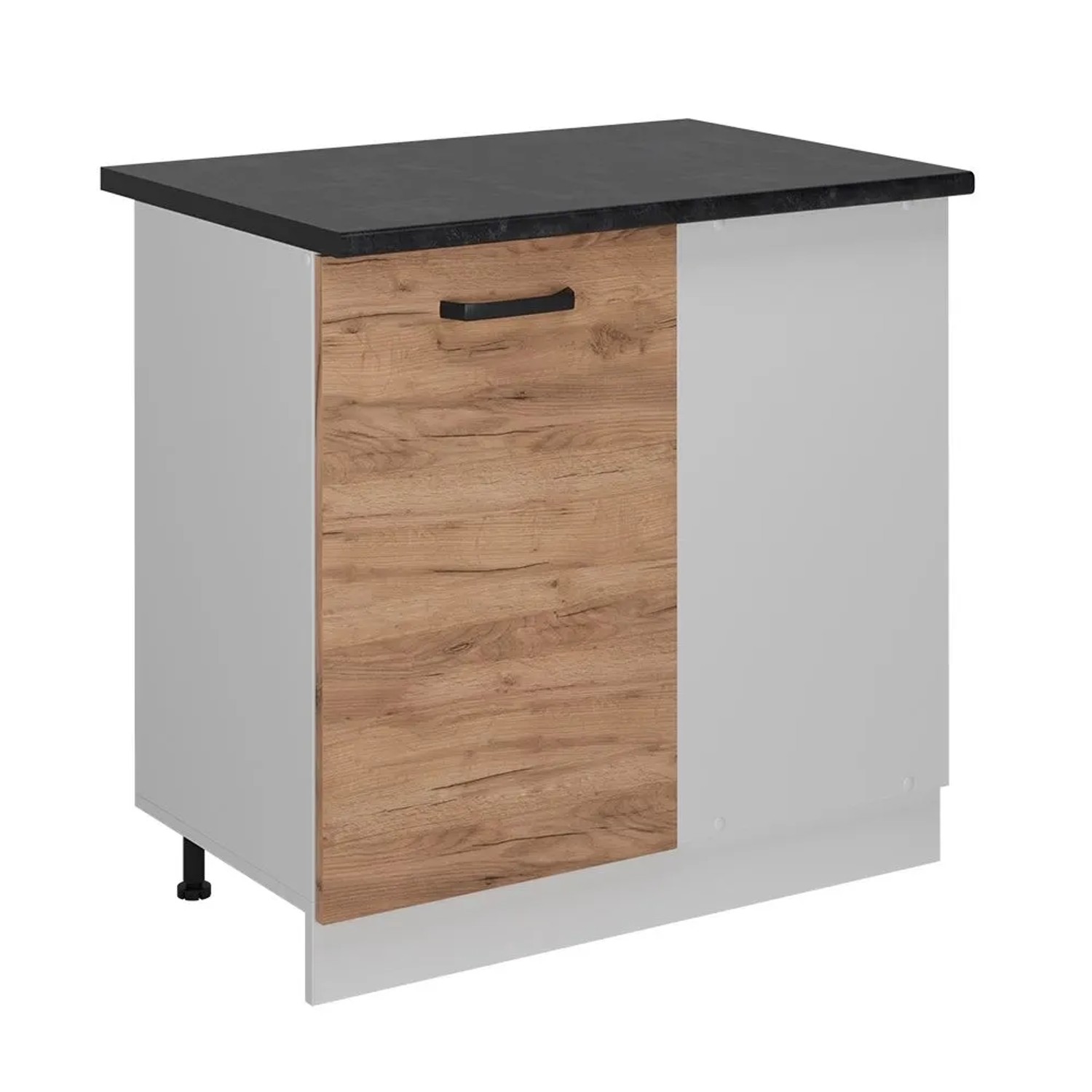 Vicco Eckunterschrank R-Line Goldkraft Eiche 86 x 82 AP Anthrazit Art Nr 52273