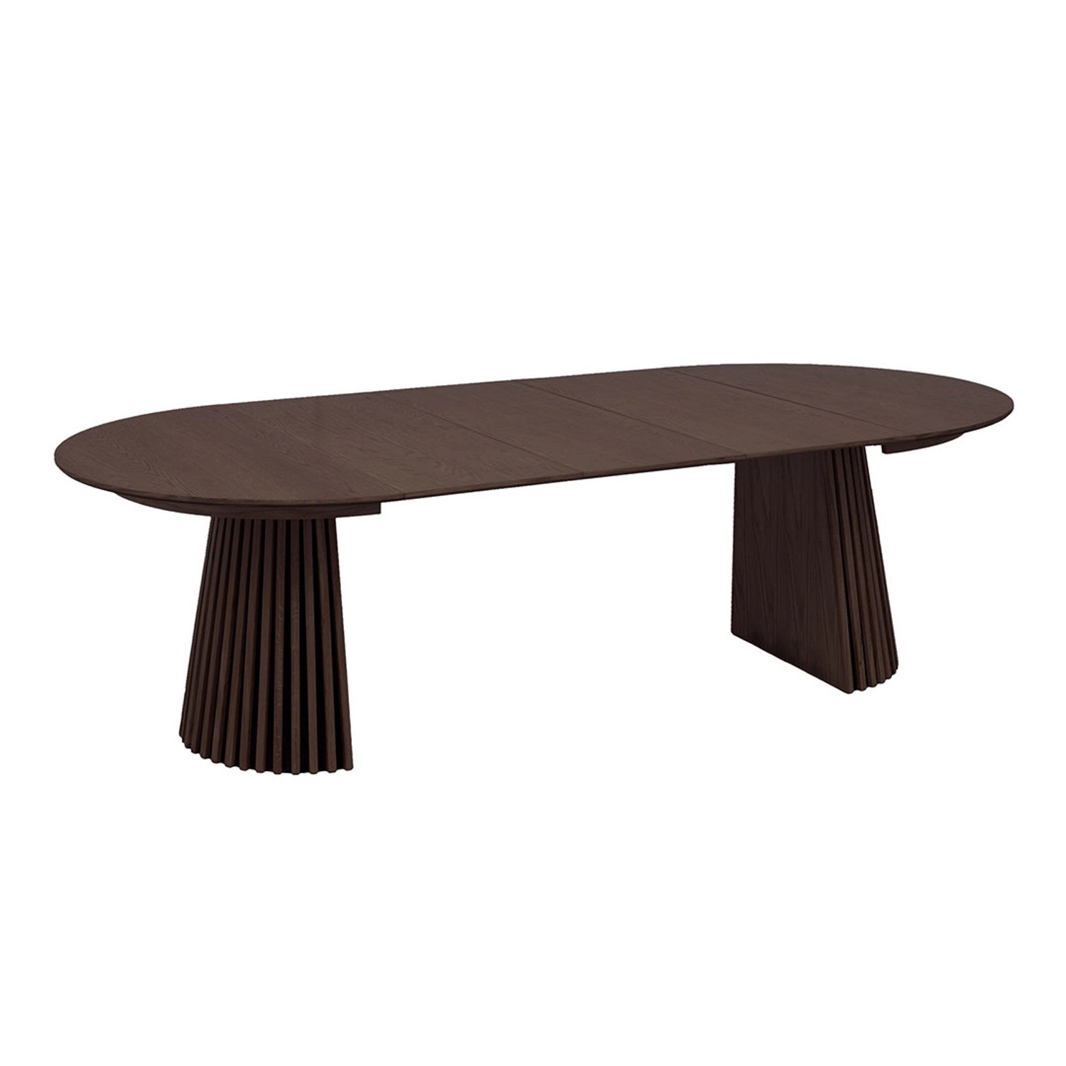 ebuy24 Osaka Esstisch Inkl 3 Ansteckplatten ø120x120-160-200-240cm Geräuche günstig online kaufen